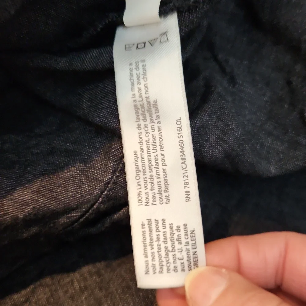 Eileen Fisher Linen Dress Size XXS - Picture 13 of 14